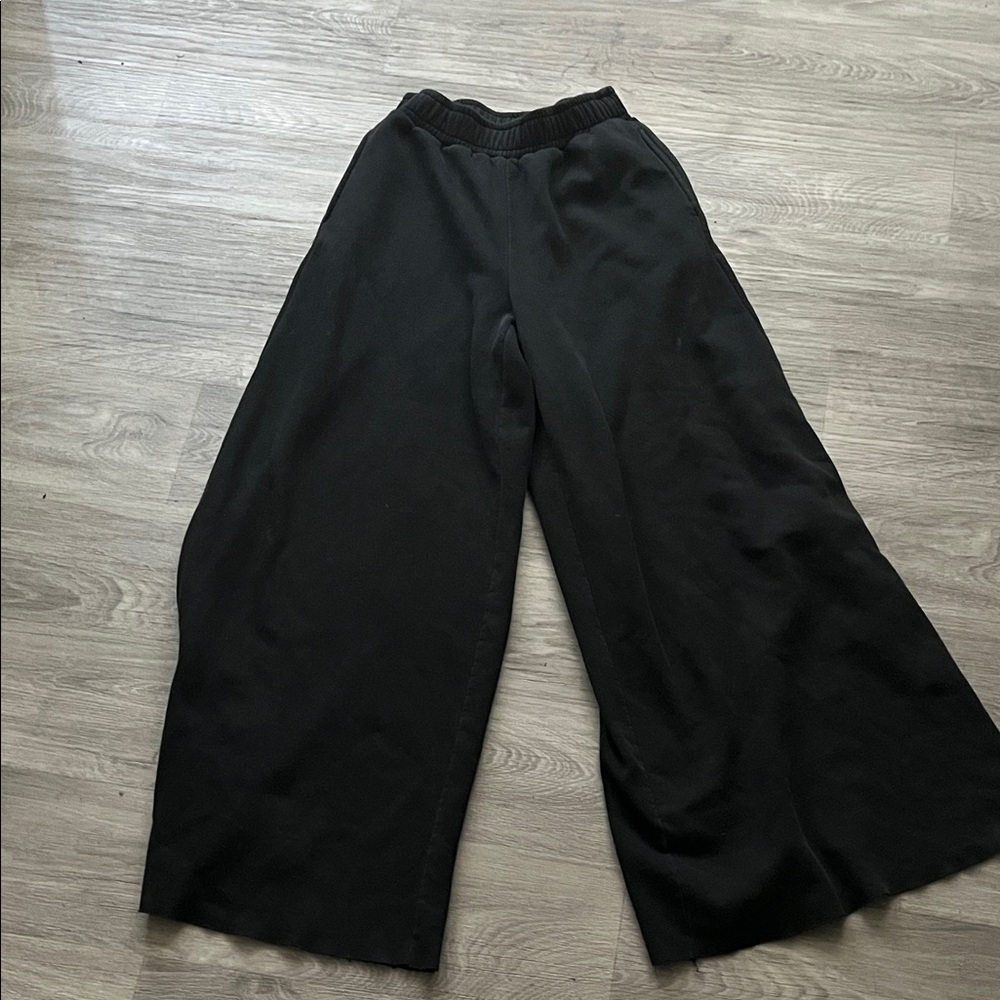 Fashion Nova Black Wide-Leg Pants